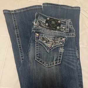 Miss Me Women’s Bootleg Jeans 30/34. Like new.